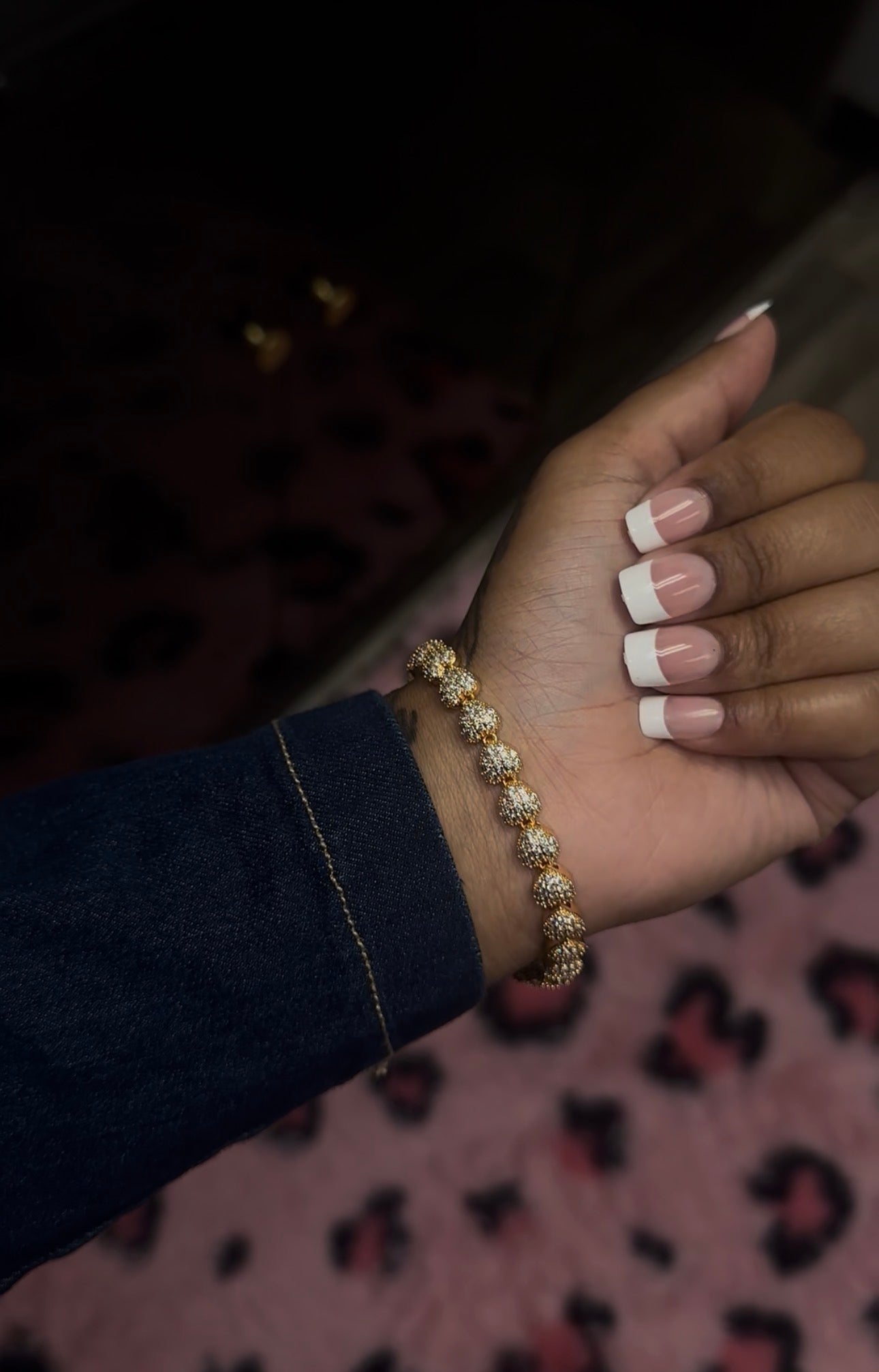 Beaded Heart gold 😍