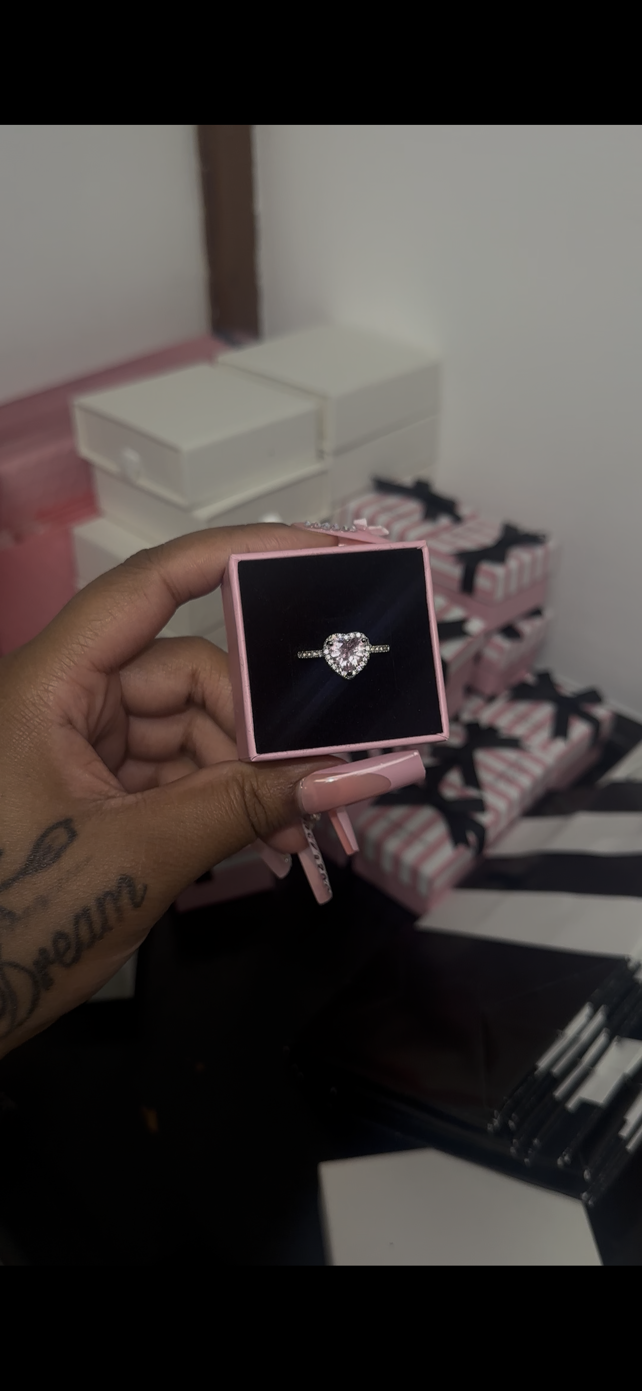 Forever Heart Blush Ring